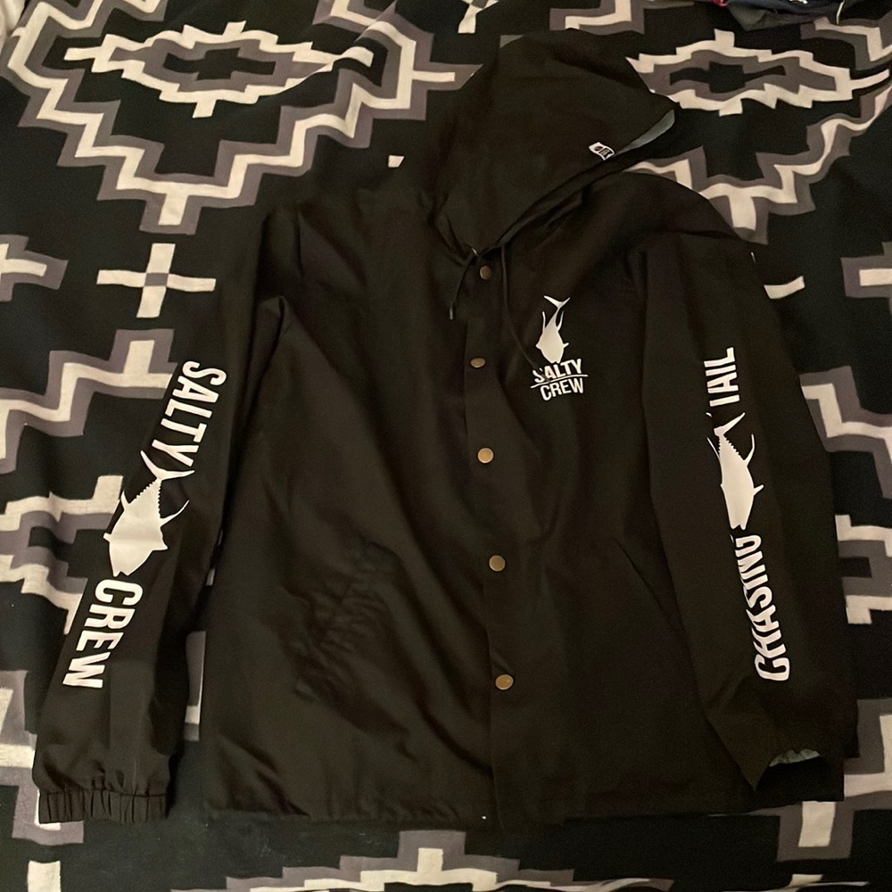 🌊⚠️MENS SALTY CREW WINDBREAKER⚠️🌊